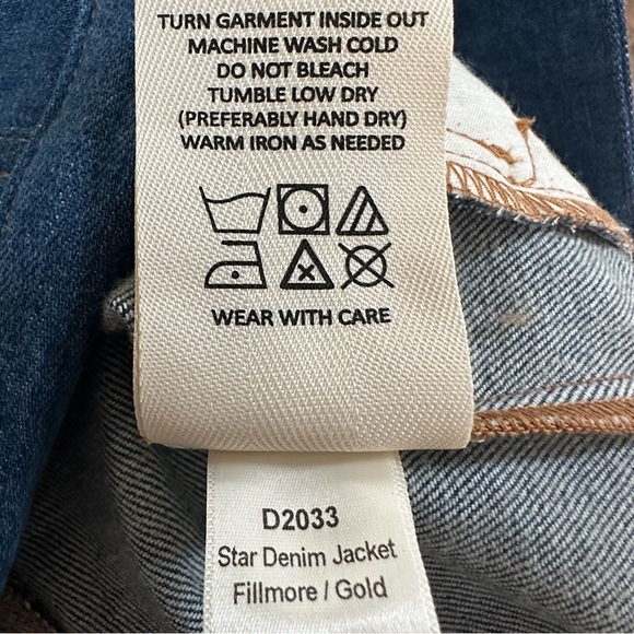 NWT Stoned Immaculate Denim Super Star Jacket – Size XS - Picture 15 of 15